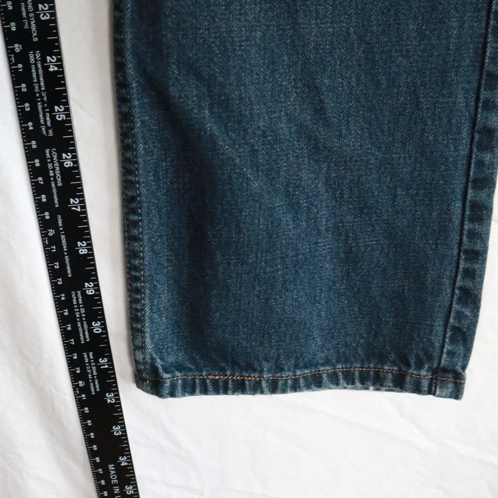 Levi's 514 Jeans Mens 34x32 Slim‎ Straight Fit 5-Pocket Cotton Denim Blue